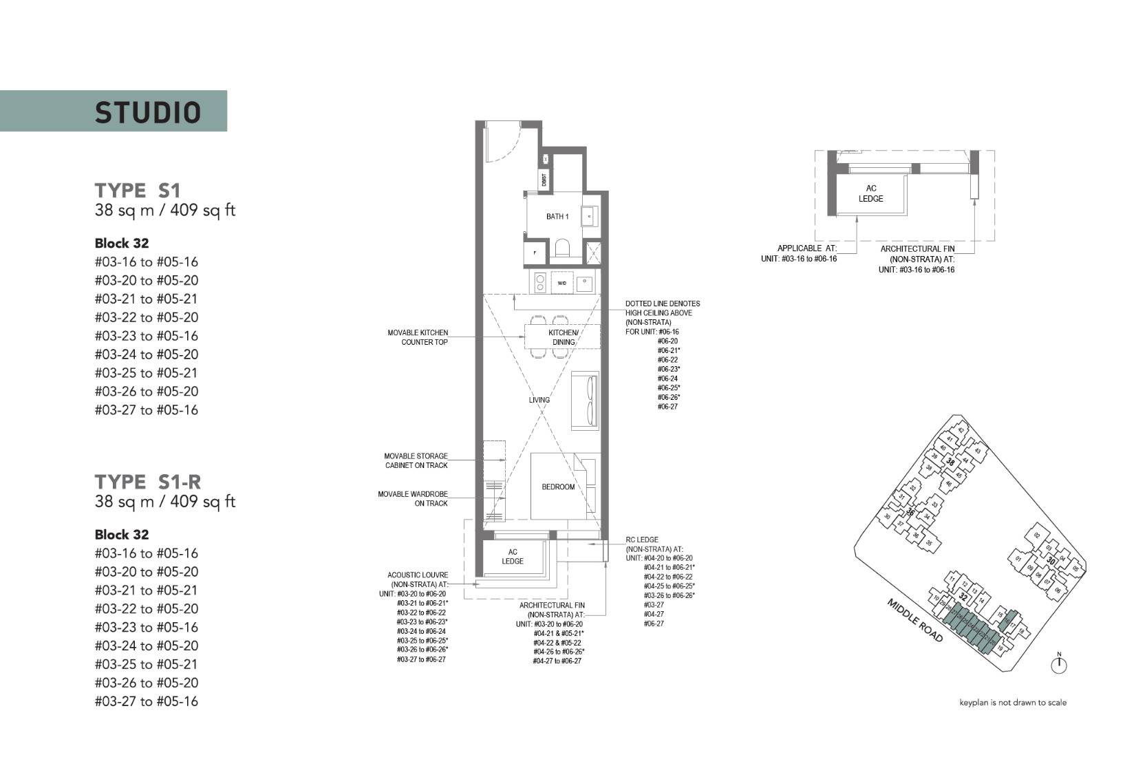 The M 1 Bedroom Floor Plan 10